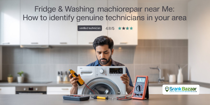 Thumbnail for Fridge & Washing Machine Repair Near Me | How to Find Genuine Technicians | SrankBazaar